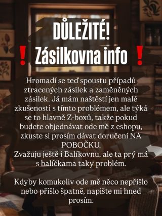 Aktuální situace k říjnu 2025 a problém se Zásilkovnou❗️